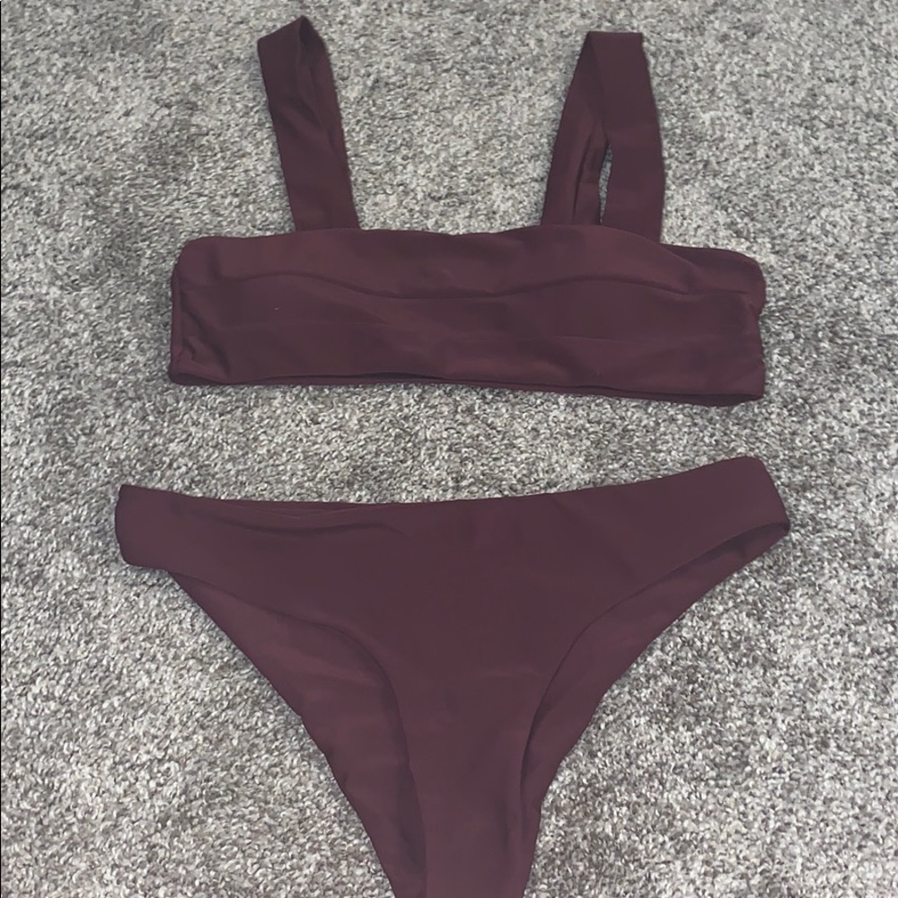 Dark Purple Bikini